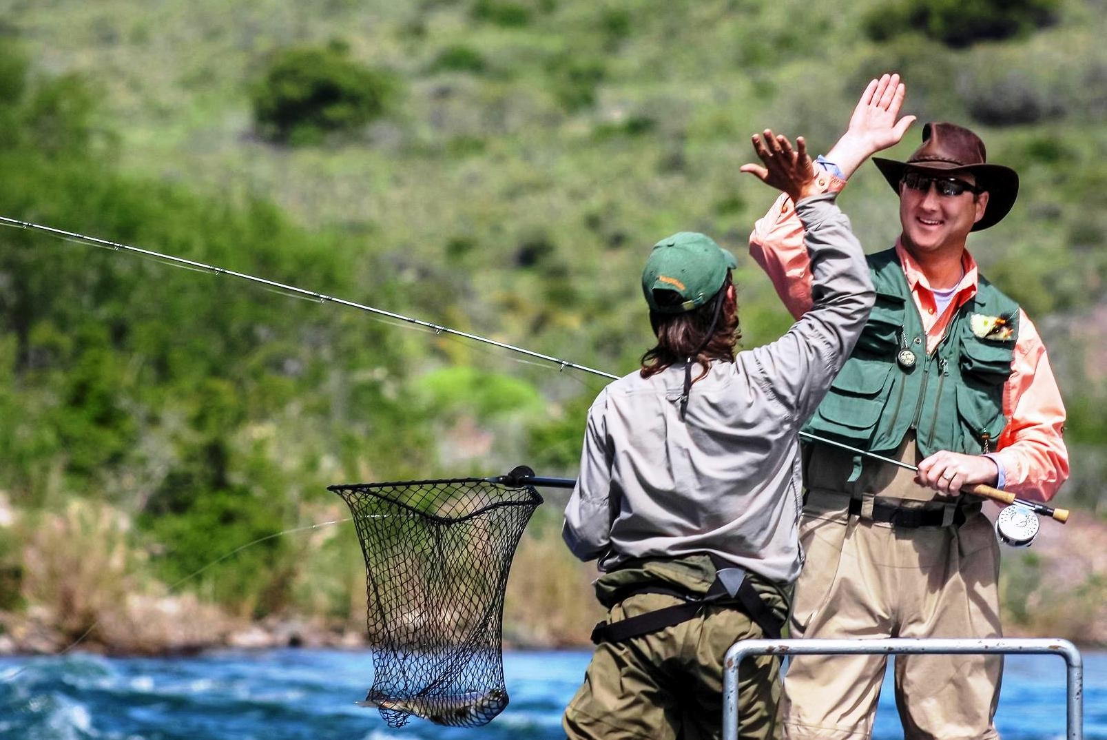 Amazing fly fishing in Bariloche