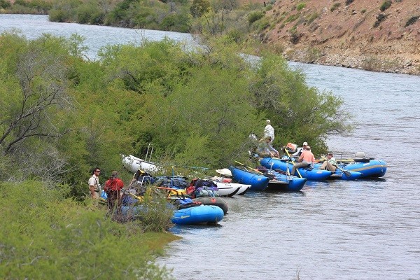 Fly fishing in Patagonia