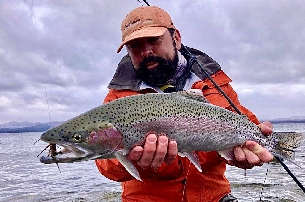 Fly fishing in Bariloche